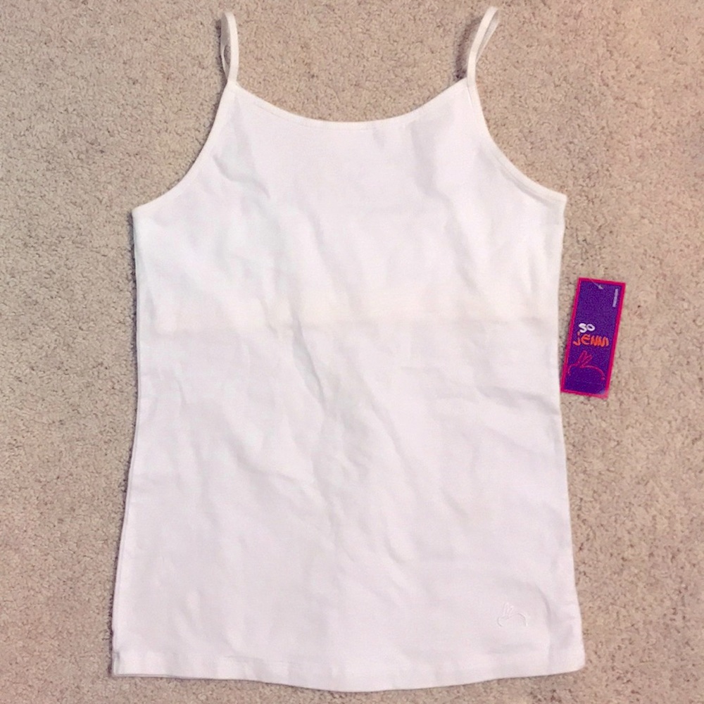 So Jenni white cami/tank top
